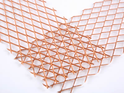 Copper Expanded Metal Sheet for Decorations and Protective Facilities